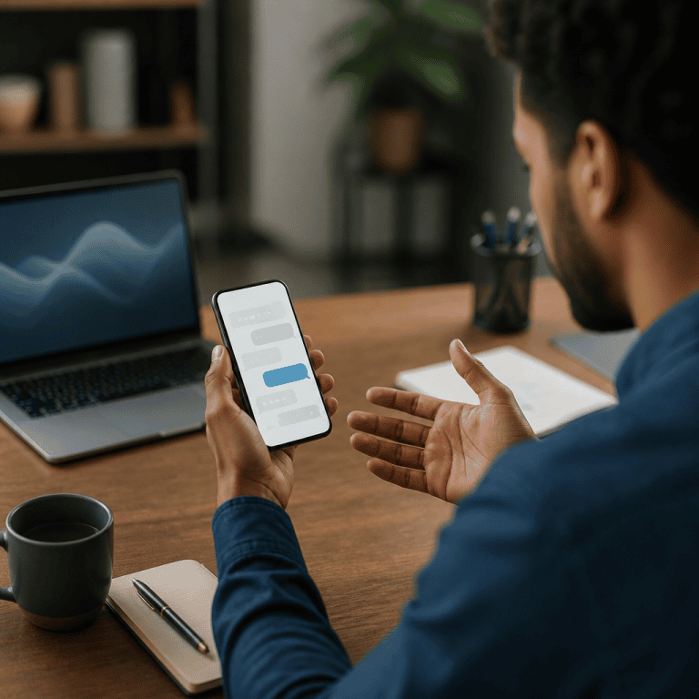 Vendedor de IA para Redes Sociais que converte leads